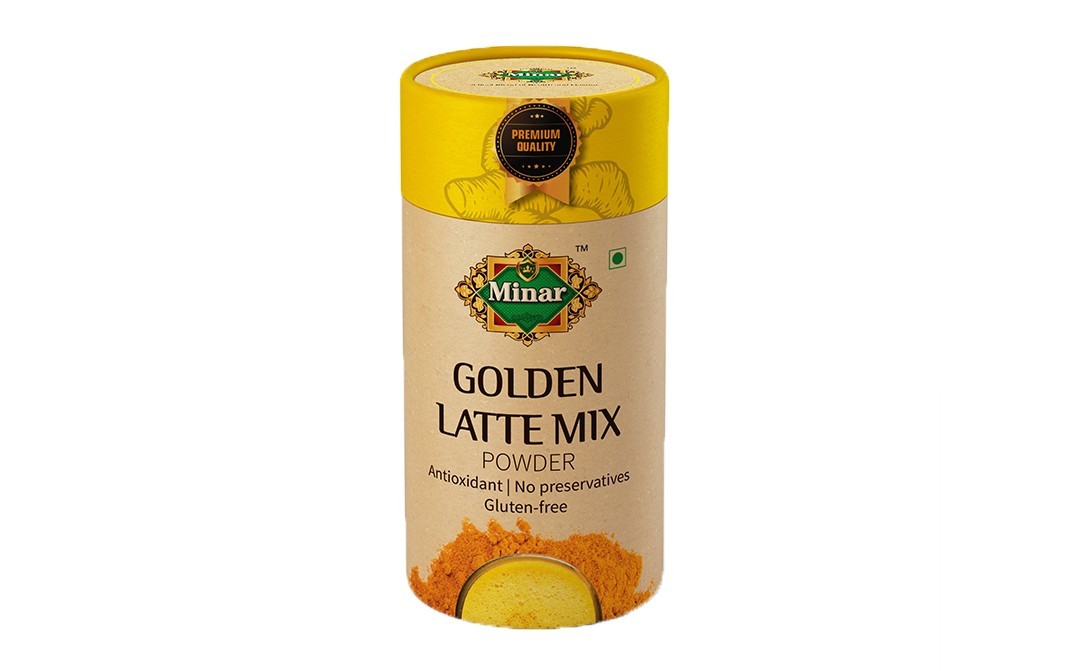 Minar Golden Latte Mix Powder    Jar  200 grams